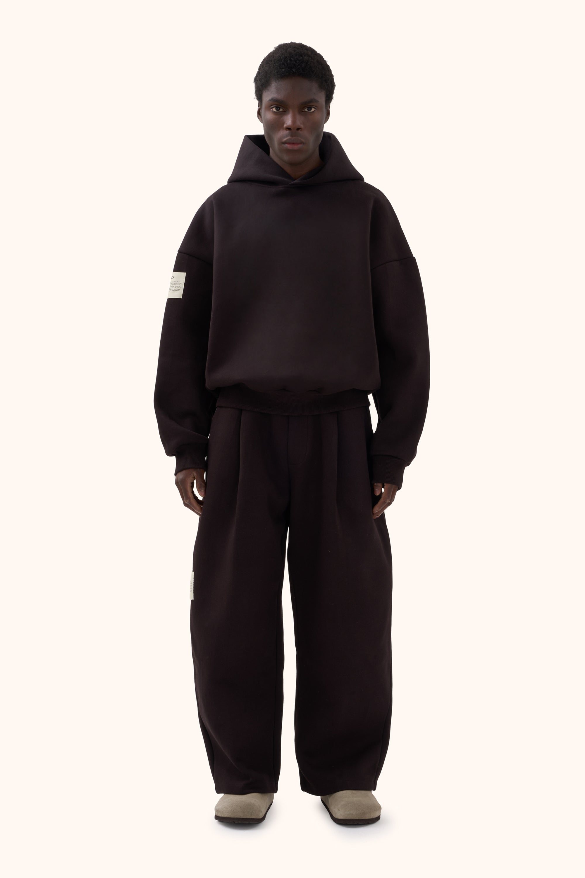 Noon Maroon Brown Trousers