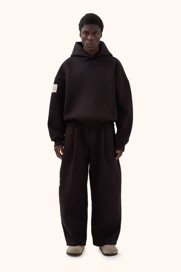 Asha Maroon Brown Hoodie V2