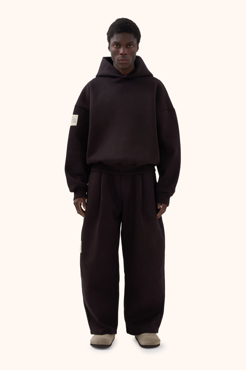 Asha Maroon Brown Hoodie V2 – REAMO Vienna, image 1