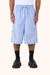 Shula Blue Pinstripe Jorts