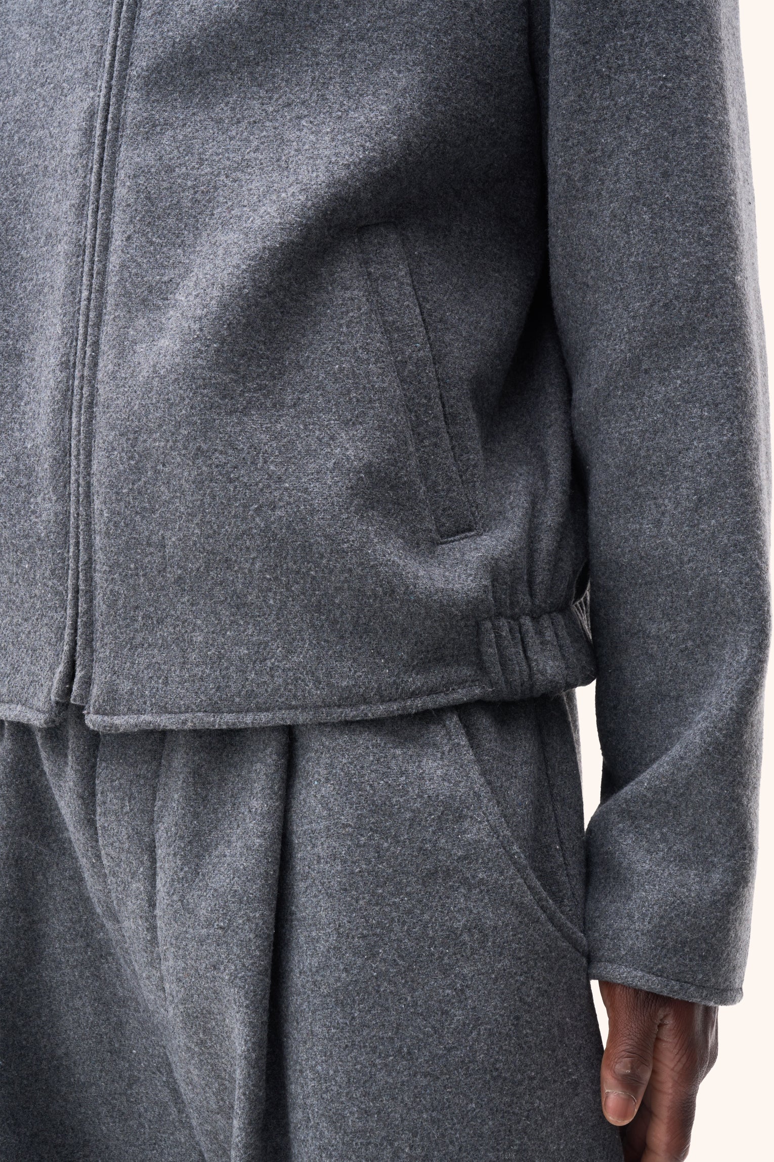 Nara Mineral Grey Jacket