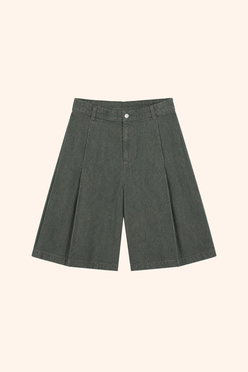 Dua Olive Green Shorts for men by REAMO – image 4 of 8