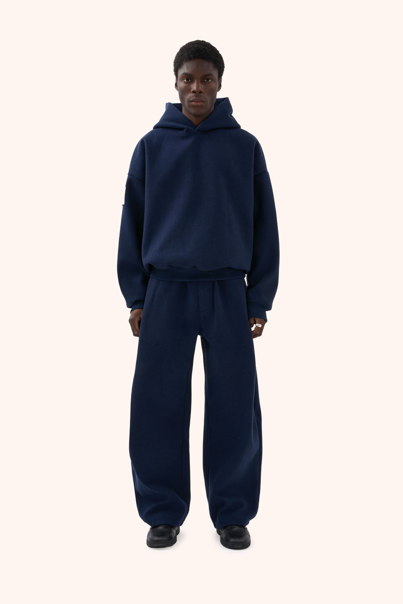 Asha Navy Hoodie – REAMO Vienna, image 1