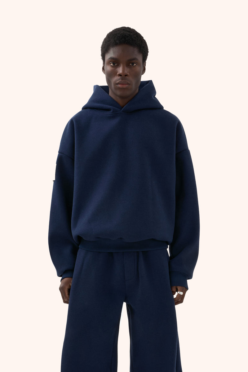 Asha Navy Hoodie – REAMO Vienna, image 5