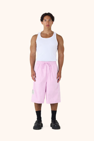 Shula Gum Pinstripe Jorts