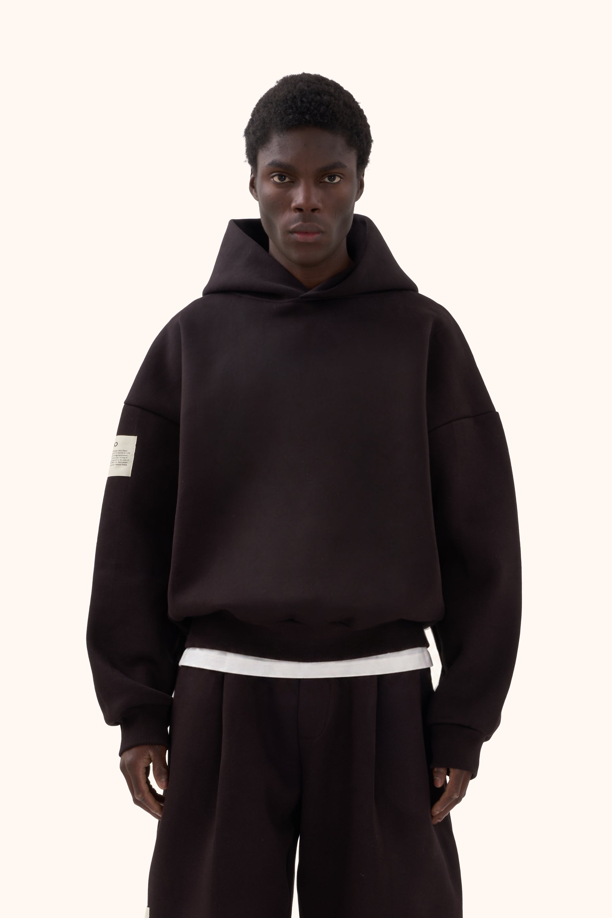 Asha Maroon Brown Hoodie V2
