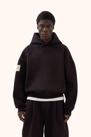 Asha Maroon Brown Hoodie V2