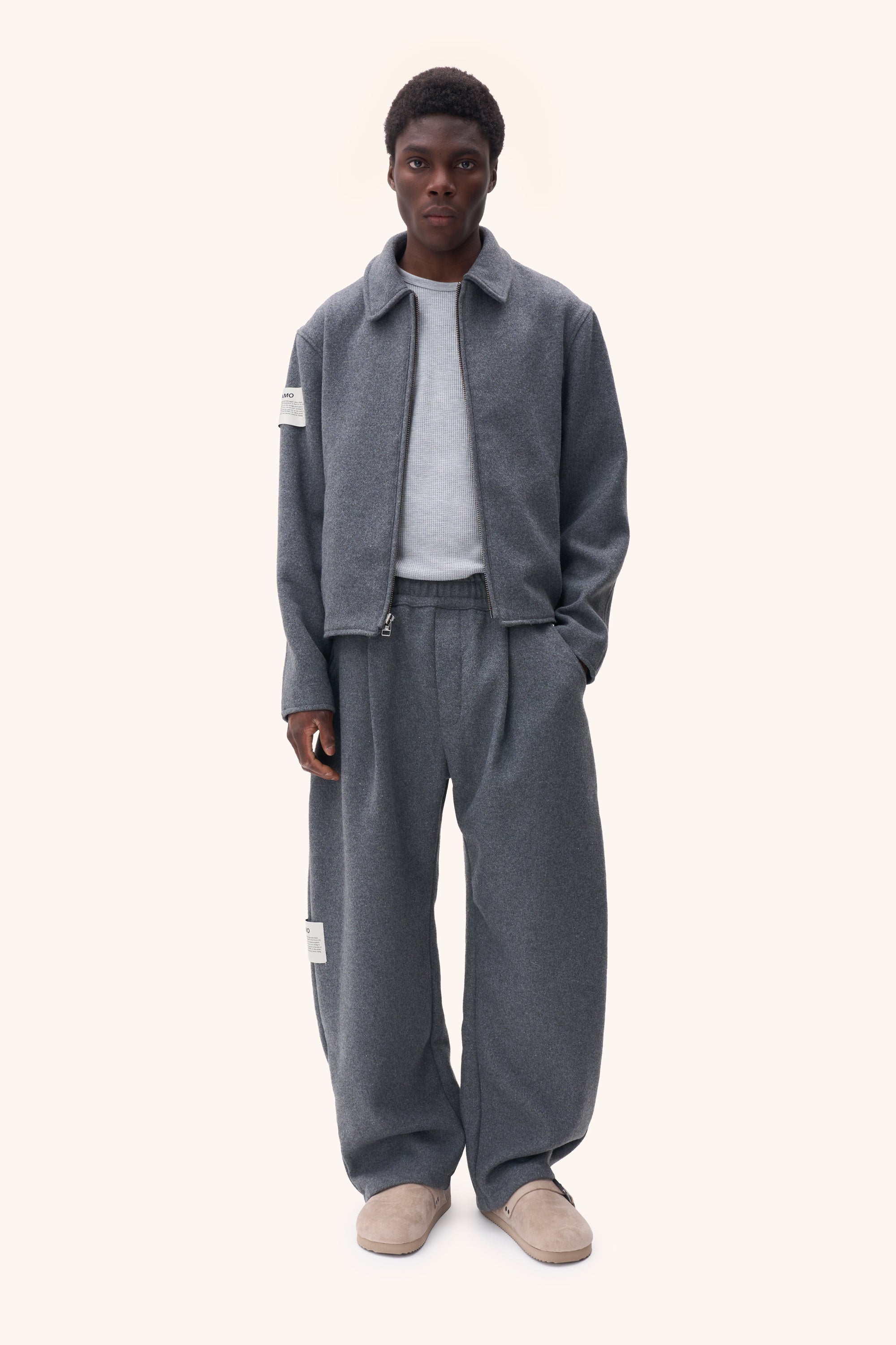 Nara Mineral Grey Trousers