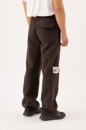 Sha Mud-Brown Trousers