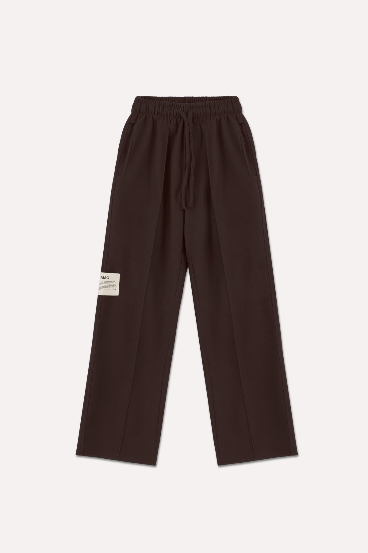Sha Mud-Brown Trousers