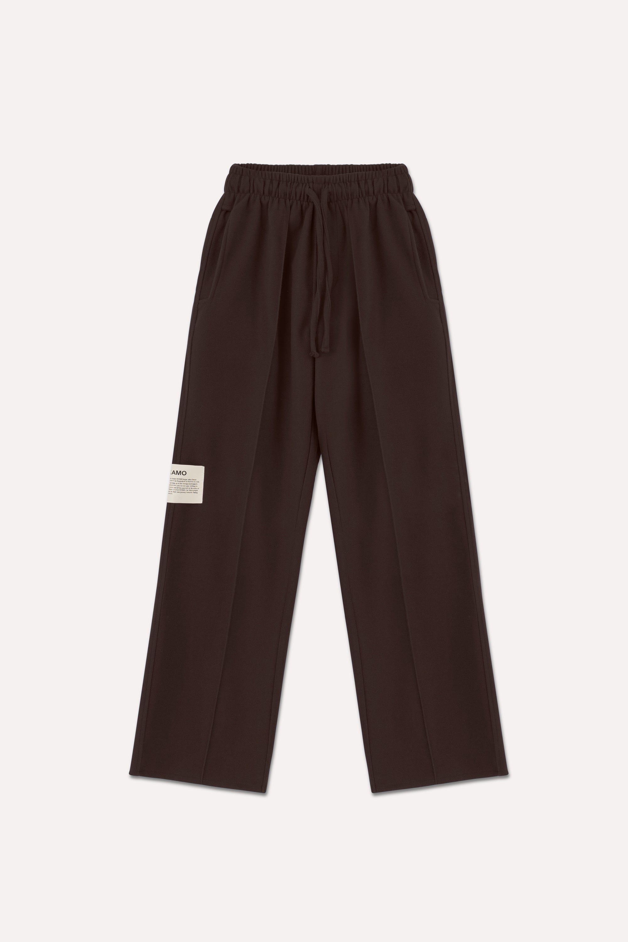 Sha Mud-Brown Trousers