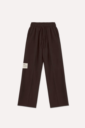 Sha Mud-Brown Trousers