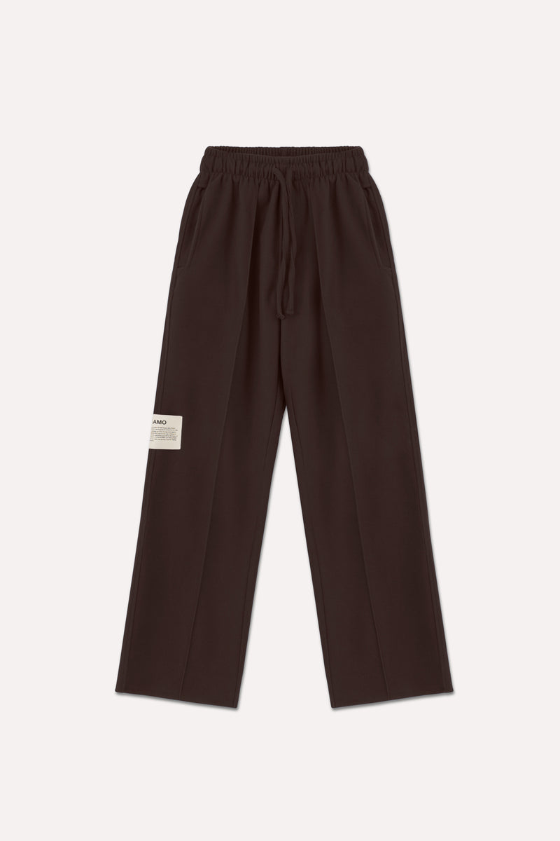 Sha Mud-Brown Trousers – REAMO Vienna, image 1
