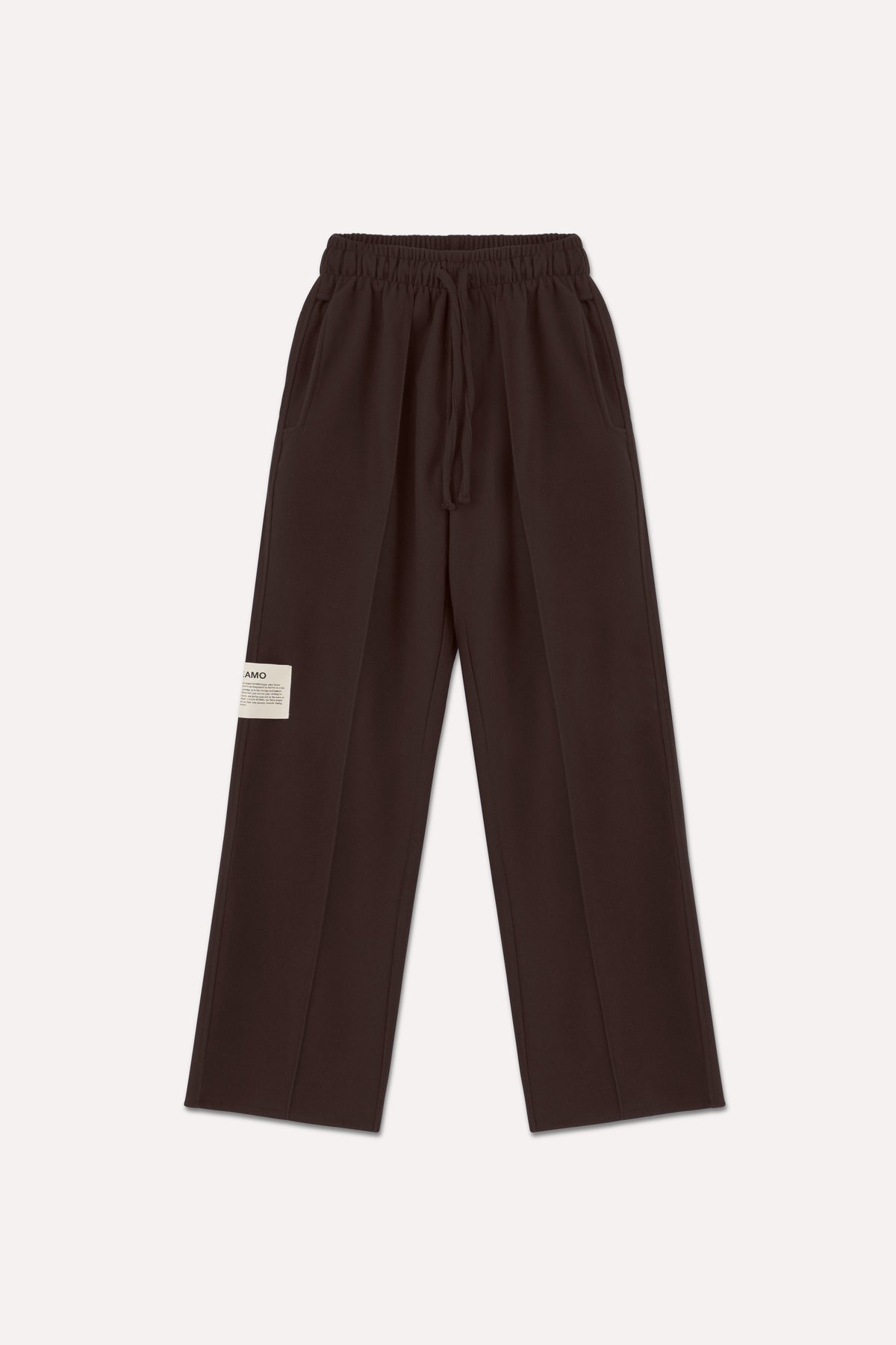 Sha Mud-Brown Trousers