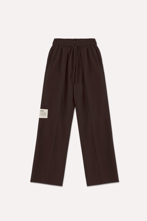 Sha Mud-Brown Trousers