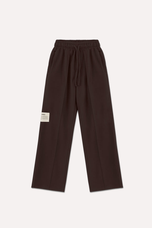 Sha Mud-Brown Trousers