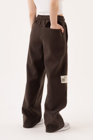 Sha Mud-Brown Trousers